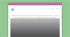 Desktop Screenshot of organicsocial.biz